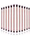 12 Pcs Eyeshadow Smudge Brush 2 in 1 Double Ended Concealer Makeup Applicator - Buy Online on SooperMarket.com