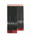 12pc Italia Deluxe Ultra Fine Lip Liner set of 12 color - Buy Online on SooperMarket.com