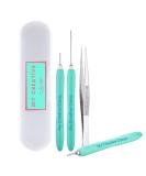 MY CREATIVE CAMP 4 Pack Paper Quilling Tools Set - 2 Slotted Tools Needle Tool Tweezer and Storage Box - Buy Online on SooperMarket.com