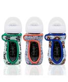 Neoprene Glass Baby Bottle Sleeve Covers for 8 oz Philips Avent - Set of 3 Panda Koala Monkey | Adjustable, Heat/Cold Retention, Non-Slip Grip - Buy Online on SooperMarket.com