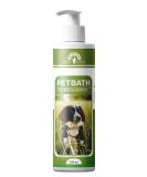 Adema Natural Petbath - Best Dog Shampoo for Itching Fleas Mites & Lice - 200ml Natural Formula for Dogs & Puppies - Buy Online on SooperMarket.com