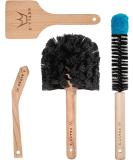 Peatys Complete Bicycle Cleaning Brush Set, Eco Friendly, Durable, Beech Wood Brushes for use on Mountain Bike, Road Bike and Gravel Bike, Drivetrain Bike Brush, Tyre Brush Single - Buy Online on SooperMarket.com