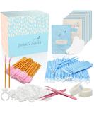 Lash Extension Supplies Set - 504 Pieces of Under Eye Pads Tweezers Wands & More | Spa Gifts for Adults | International Shipping Available - Buy Online on SooperMarket.com