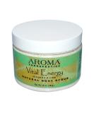 Aroma Therapeutics Vital Energy Natural Body Scrub - Verbena & Lime | Revitalize Your Skin | International Shipping Available - Buy Online on SooperMarket.com