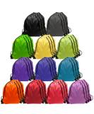Drawstring Bags 36 Pcs String Bag Backpack Cinch Bag Draw String Back Sack Nylon Drawstring Bag 12 Colors 12 Colors 36 - Buy Online on SooperMarket.com