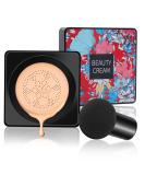Lovelycat Mushroom Head Air Cushion BB Cream Even Skin Tone Makeup Base PrimerConcealer Lasting Nude Makeup Moisturizing Brightening Pigment CC Liquid Foundation (C-natural) - Buy Online on SooperMarket.com