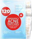 Acne Patches (120 Pack), Hydrocolloid Acne Patch with Tea Tree Oil - Pimple Patches for Face - Zit Patch and Pimple Stickers - Hydrocolloid Acne Dots for Healing Acne with Zit Patches - Acne Treatment - Buy Online on SooperMarket.com