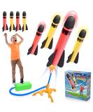Happykidsclub rocket toys for children outdoor toys from 3-12 years young outdoor games Easter gifts children 3-12 years garden toy children for outside children's toys from 3-12 years red - Buy Online on SooperMarket.com