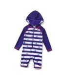 BONVERANO Baby Boys Swimsuit 18-24 Months | UPF 50+ Sun Protection One Piece Hooded Sailng Suit - Buy Online on SooperMarket.com