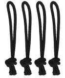 SBS Leash String Cord for Surfboard, Longboard & SUP - 4 or 6 Pack Black - Buy Online on SooperMarket.com