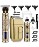 Karrte Men's Grooming Kit - Professional Hair Clippers Electric Razor Nose Trimmer & Beard Trimmer Set | Perfect Gifts for Men - 963 Bronze - Buy Online on SooperMarket.com