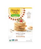 Simple Mills Organic Seed Flour Crackers Everything 4.25 oz (120 g) - Buy Online on SooperMarket.com