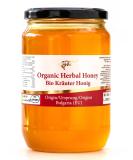900 g Organic Raw Herbal Bee Honey wild herb meadows - Buy Online on SooperMarket.com