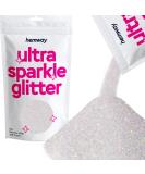Hemway Premium Ultra Sparkle Glitter Multi Purpose Metallic Flake for Arts Crafts Nails Cosmetics Resin Festival Face Hair - Mother of Pearl Iridescent - Ultrafine (1/128" 0.008" 0.2mm) 100g / 3.5oz Mother Of Pearl Iridescent Ultrafine - 100g / 3.5oz - Buy Online on SooperMarket.com