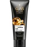Gliss Kur Ultimate 1-Minute Intensive Treatment 200 ml - Deep Hair Repair & Shine - Fast Shipping Worldwide - Buy Online on SooperMarket.com