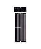 RydeSafe Reflective Decals Multi Stripes Kit Jumbo Black - Buy Online on SooperMarket.com