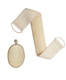 Loofah Exfoliating Back Scrubber for Men and Women - 31.5 Length 4 Width - Deep Clean and Relax Your Body - Buy Online on SooperMarket.com