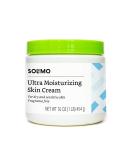 Solimo Ultra Moisturizing Skin Cream for Dry & Sensitive Skin - Dermatologist Tested, Fragrance-Free - 16 oz (1 lb) - Buy Online on SooperMarket.com