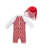 BONVERANO Baby Boys Swimsuit | UPF 50+ Long-Sleeve Swordfish Bathing Suit 12-18 Months - Buy Online on SooperMarket.com