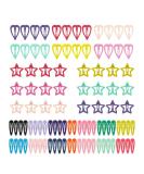 Snap Hair Clips Set - Non-slip Hair Barrettes for Girls, Women, Toddlers, Kids | ECADY - Buy Online on SooperMarket.com