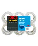Scotch Heavy Duty Packaging Tape, 1.88" x 54.6 yd, Designed for Packing, Shipping and Mailing, Strong Seal on All Box Types, 3" Core, Clear, 6 Rolls (3850-6) - Buy Online on SooperMarket.com