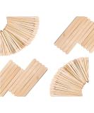 250 Wooden Wax Spatulas | Premium Hair Removal Applicators for Eyebrows & Body | Eco-Friendly Wooden Sticks for Smooth Skin - Buy Online on SooperMarket.com