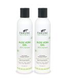 FRAGFRE All-Natural Aloe Vera Gel 8 oz (2-Pack) - 100% Natural Soothing Gel for After Sun Care - Fragrance-Free, Vegan, Gluten-Free - Buy Online on SooperMarket.com
