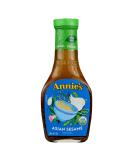 Annie's Asian Sesame Salad Dressing, Certified Organic, Non-GMO, 8 fl oz - Buy Online on SooperMarket.com