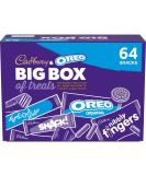 Cadbury & OREO Biscuit 64 Big Box of Treats 1.8kg Milk Chocolate Fingers Time Out Snack I Sharing Big Biscuit Gift Family Size Party Office Supplies Lunch Box | Sold by ESSENTIAL PRODUCTS - Buy Online on SooperMarket.com