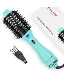 Parwin Pro Beauty One-Step 4-in-1 Hair Dryer Brush - 1000W Hot Air Brush for Styling, Volumizing, Straightening - Green 4 - Buy Online on SooperMarket.com