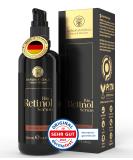 Bio Retinol Serum high-dose 100ml Retinol 5-fold complex +hyaluron +vitamin C Vegan & organic Highly encapsulated retinol for radiant & pure skin without pimple Anti-aging made in Germany - Buy Online on SooperMarket.com