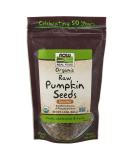 Now Foods Organic Raw Pumpkin Seeds 12 oz - Unsalted & Real Food - Buy Online on SooperMarket.com