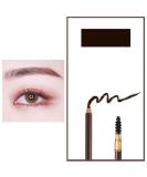 Long Lasting Waterproof Eyebrow Pencil in Dark Brown - 12H Sweat Resistant - 5 Colors Available - Buy Online on SooperMarket.com