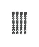 Tactical Tailor Fight Light Malice Clips - 4 Pack (Short) - Black | Secure Attachment for Gear - Buy Online on SooperMarket.com