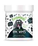 BUGALUGS Dog Ear Cleaner Dog Wipes 100 Biodegradable textured pre-soaked dog ear wipes. Pet Wipes Dog Ear Cleaner Solution Stops Head Shaking Itching & Waxy Ears - Buy Online on SooperMarket.com