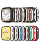 16 Pack COMMUTER Apple Watch SE (2nd Gen) Screen Protector - 2022 New Hard PC Protective Cover with Tempered Glass Film - Fits iWatch SE/6/5/4 40mm - Multiple Colors - Buy Online on SooperMarket.com