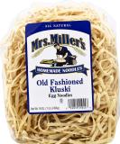 Mrs. Miller's Homemade Old Fashioned Egg Noodles Kluski - 16 OZ (Pack of 1) - Buy Online on SooperMarket.com