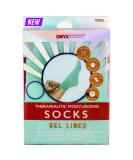 Onyx Professional Gel Infused Moisturizing Socks for Dry Feet, One Pair Spa Socks, for Men or Women - Buy Online on SooperMarket.com