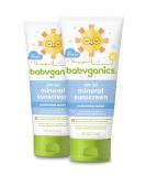 Babyganics SPF 50 Baby Sunscreen Lotion 6 fl oz (Pack of 2) | UVA UVB Protection | Water Resistant & Non-Allergenic - Buy Online on SooperMarket.com