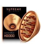 Supreme Trimmer ST Curly Hair Diffuser for Blow Dryer SHD347 | Ideal for Curly & Wavy Hair | HDi300 Copper - International Shipping Available - Buy Online on SooperMarket.com