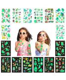 210pcs Glow Temporary Tattoos For Kids,Luminous Tattoo Stickers for Boys and Girls,Mixed Styles Glow In The Dark Tattoos,Unicorn Dinosaur Pirate Mermaid Fake Tattoos Party Supplies Gifts for Children 16 sheets of 210 kinds - Buy Online on SooperMarket.com
