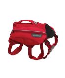 Luffwear Drinking Bag for Dogs - Adjustable Pack for Medium Breeds | Includes 2 x 600ml Water Bottles | Red Currant - Buy Online on SooperMarket.com