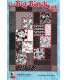Big Block Quilt Pattern for Large Prints - 53x71 inch Finished Size - Buy Online on SooperMarket.com