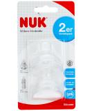 NUK 2 x First Choice Soft Spouts Can be Combined with All Bottles 6-18 Months Single - Buy Online on SooperMarket.com