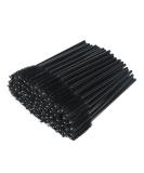 G2PLUS 100 PCS Black Eyelash Brushes Spoolies - Eyebrow Spoolie Brushes -Disposable Mascara Wands - Eyelash Extension Brushes for Extensions 100 Count (Pack of 1) Black - Buy Online on SooperMarket.com