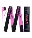 Wig Band Set for Melting Lace Wigs - 2PCS Black+Pink Edge Wraps for Lay Edges - Buy Online on SooperMarket.com