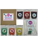 Fruity Berry Selection Boba Bubble Tea Make at Home Kit 6-12 Extra Large Drinks - Buy Online on SooperMarket.com