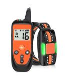 Remote Dog Training Collar with Sound & Vibration Modes - Rechargeable & Waterproof - 1000FT Range - Orange - Buy Online on SooperMarket.com