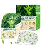 Heated Eye Mask for Fast Dry Eye Relief - 16 Pack Self-Heating Eye Masks - Travel Ready Eye Treatment - Green Tea Scent - Buy Online on SooperMarket.com