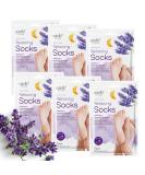 New Epielle Relaxing Foot Masks (Socks 6pk) Melatonin + Lavender Extract Deep Moisturizing 100% Vegan & Cruelty-Free, Beauty Gifts. Stocking Stuffers!! - Buy Online on SooperMarket.com